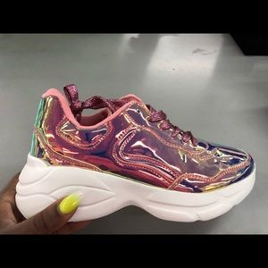 holographic shoes womens